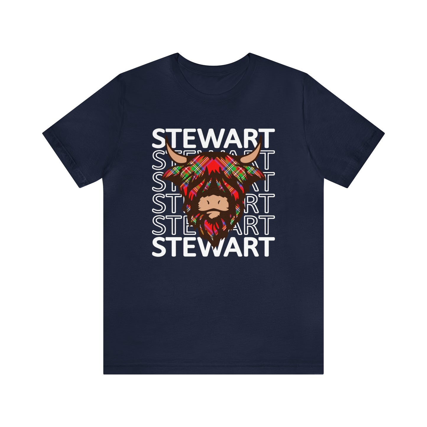 Clan Stewart | Hairy Coo | Unisex T-Shirt