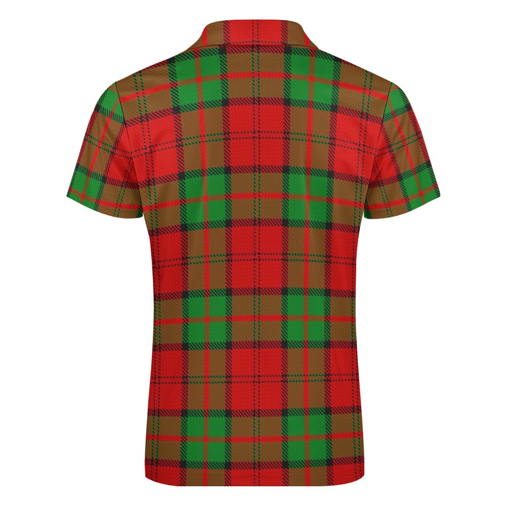 Clan Dunbar Tartan Short sleeve polo shirt