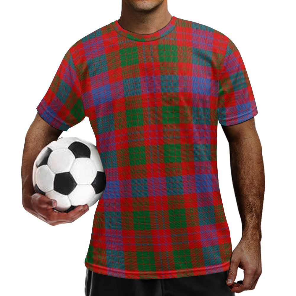 Clan Ross Tartan Football Shirt white