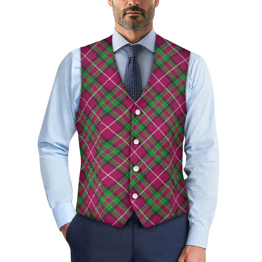 Clan Stewart of Bute Tartan Waistcoat