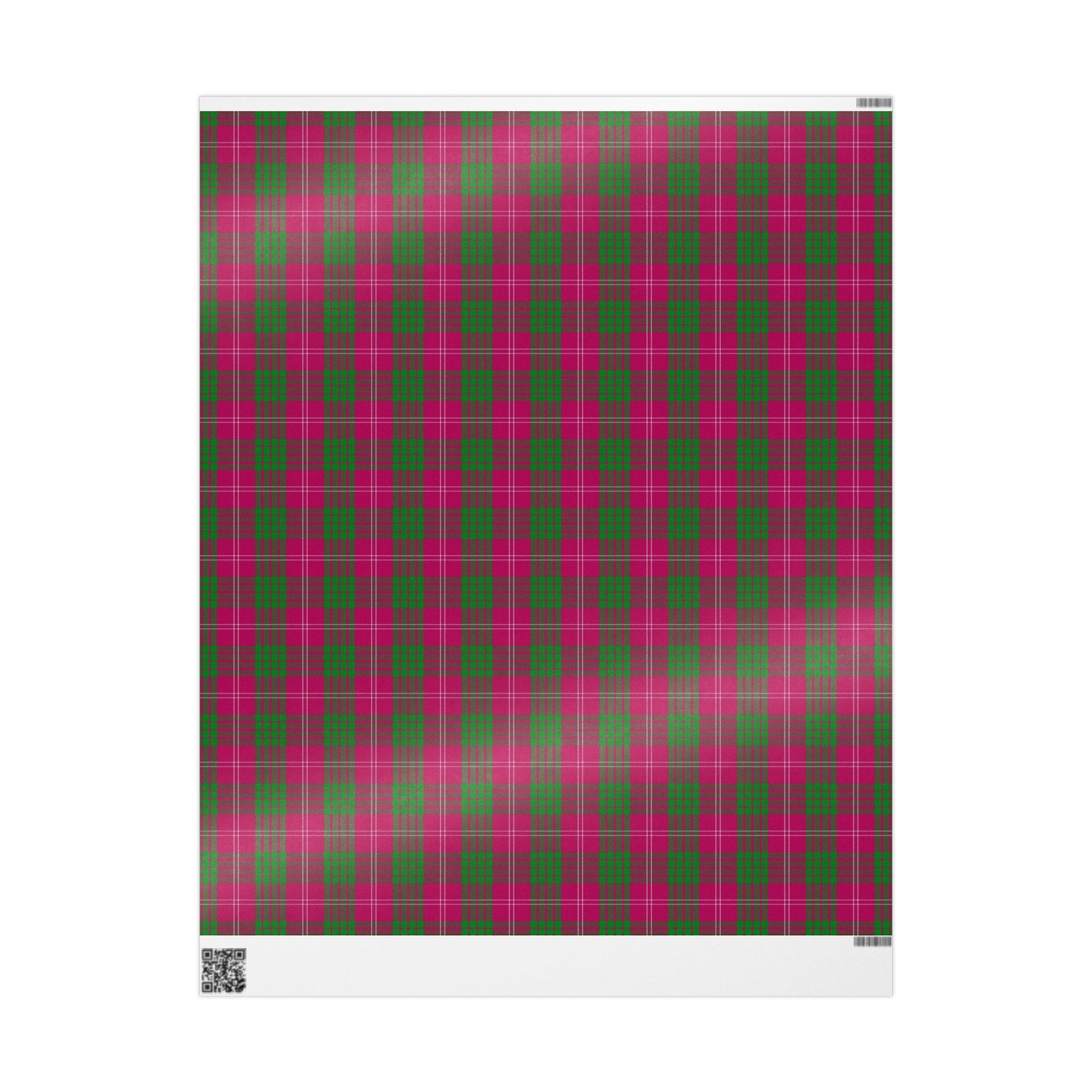 Clan Crawford Tartan Wrapping Papers