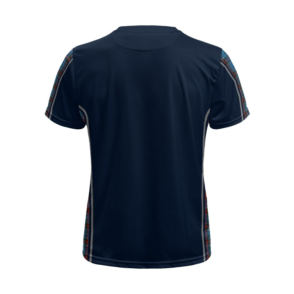 Irish County Louth Tartan Strip Football Shirt