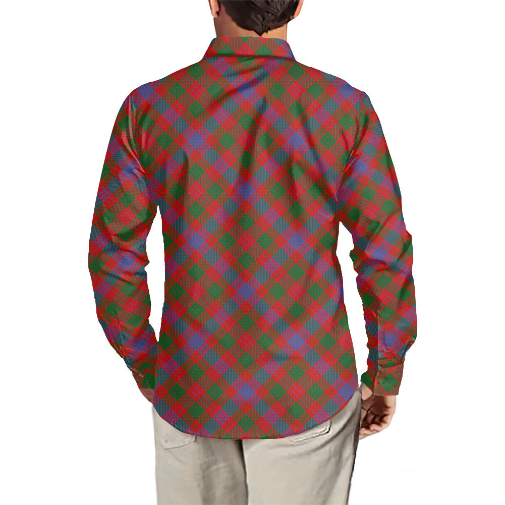 Clan Ross Tartan long-sleeved shirt