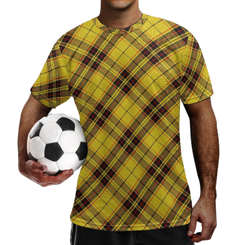 Clan MacLeod Tartan Football Shirt white