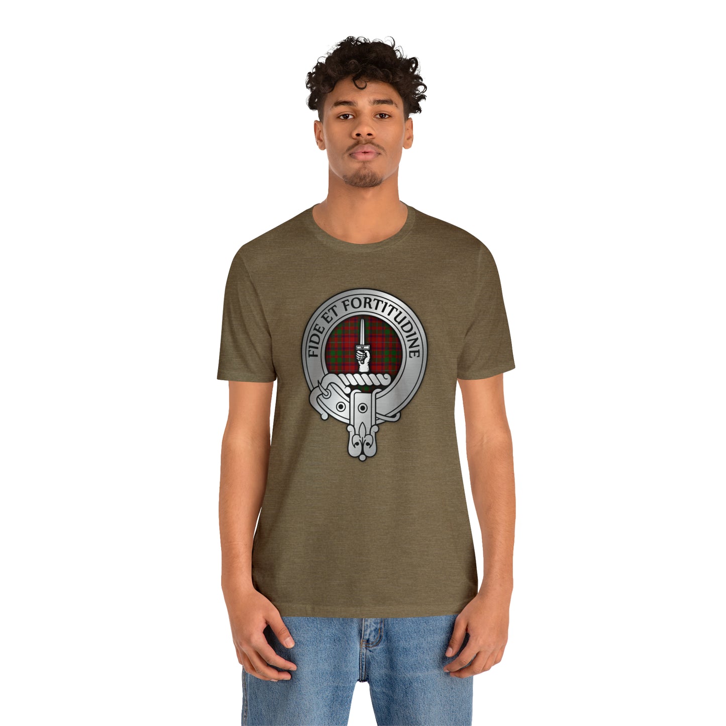 Clan Shaw Crest & Tartan | Unisex T-Shirt