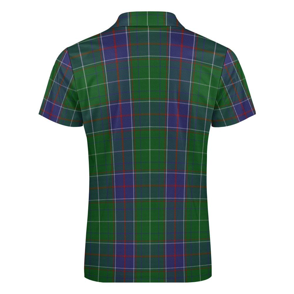 US State - Tennessee Tartan Short sleeve polo shirt