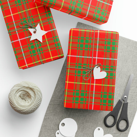Clan Bruce Tartan Wrapping Papers