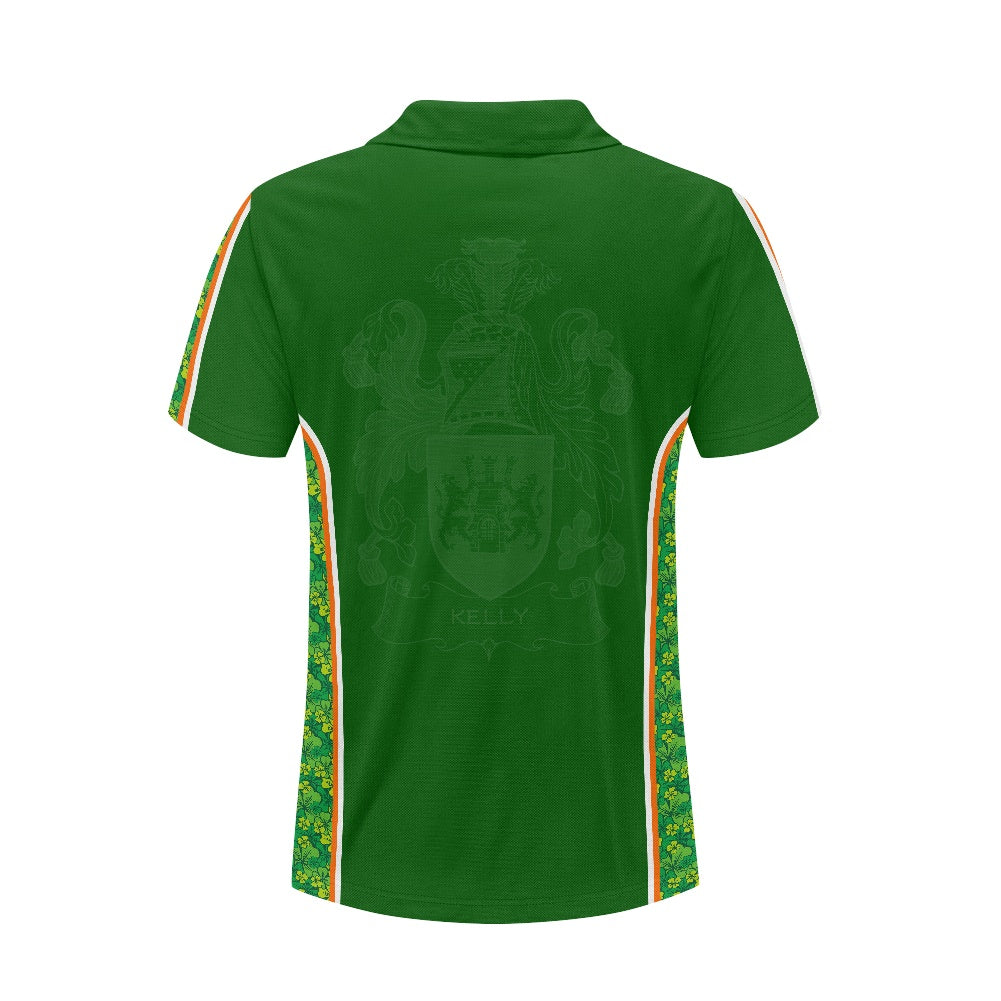 Irish Arms - Kelly Shamrock - Polo Shirt