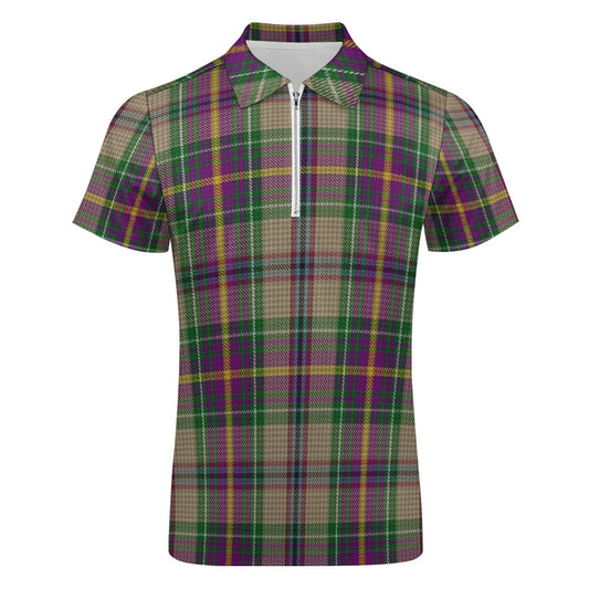 US State - Oregon Tartan Short sleeve polo shirt