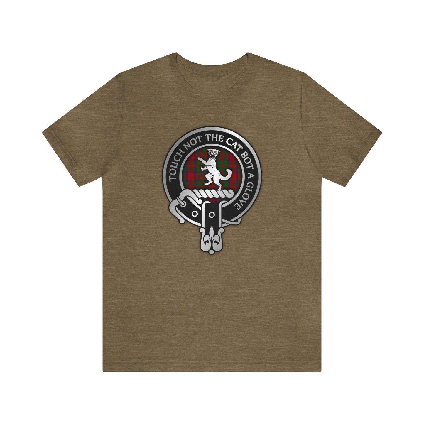 Clan MacIntosh | MacKintosh Crest & Tartan | Unisex T-Shirt