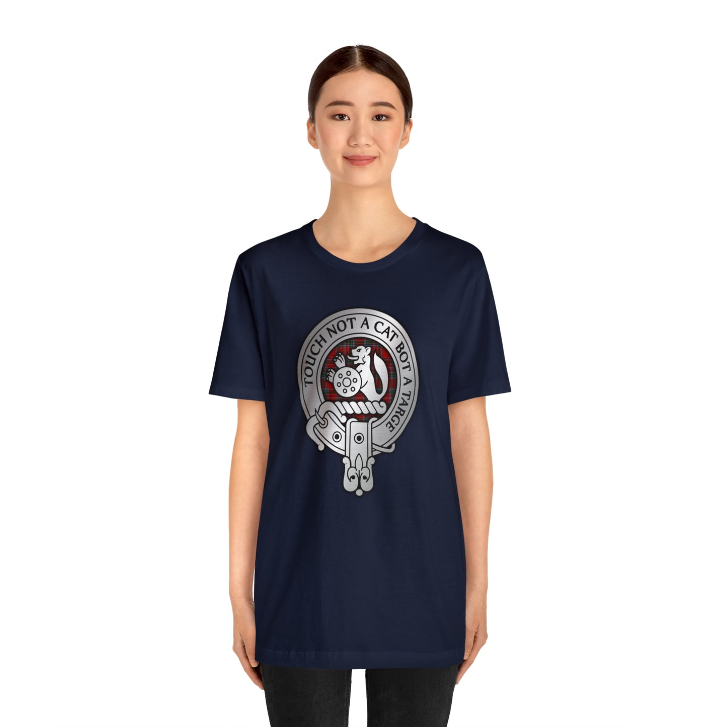 Clan MacBean | MacBain Crest & Tartan | Unisex T-Shirt