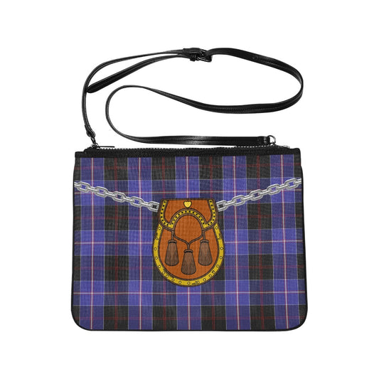 Clan Dunlop Tartan Kilt Clutch Bag
