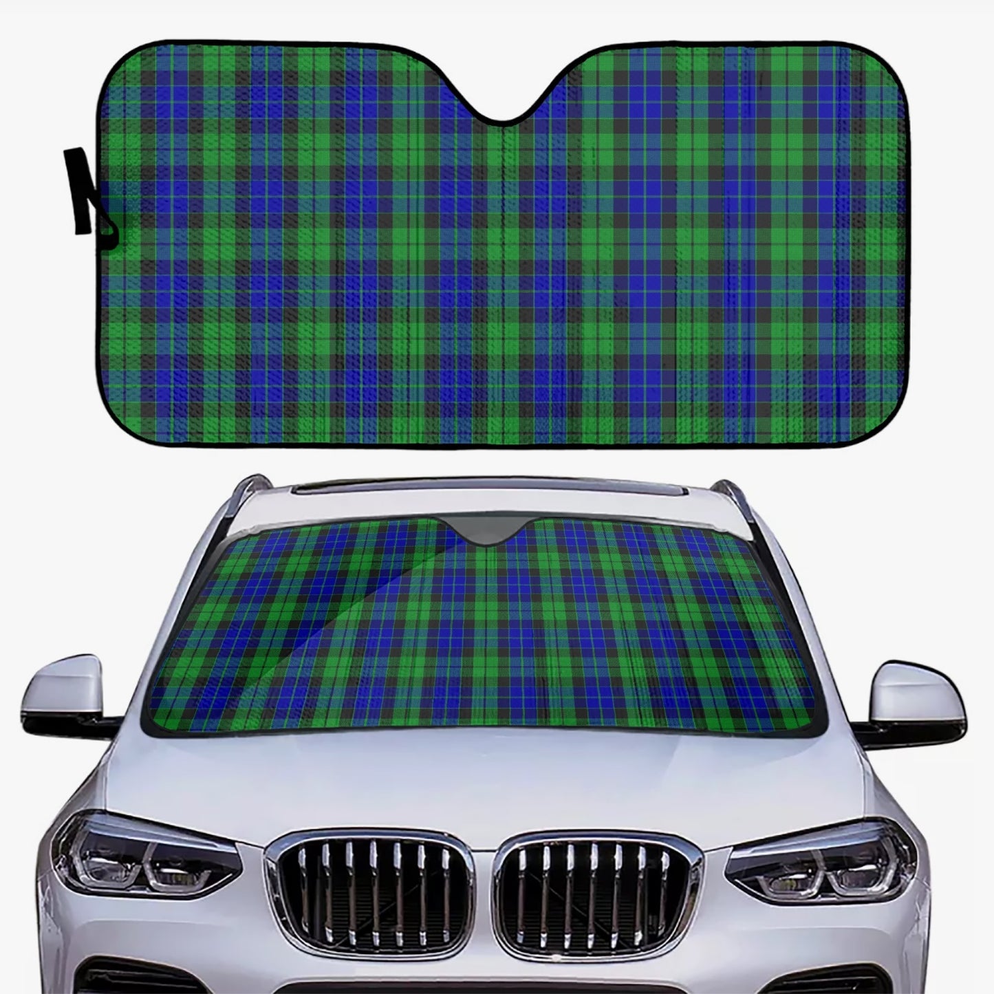 Clan MacKay Tartan Car Windshield Sun Shade