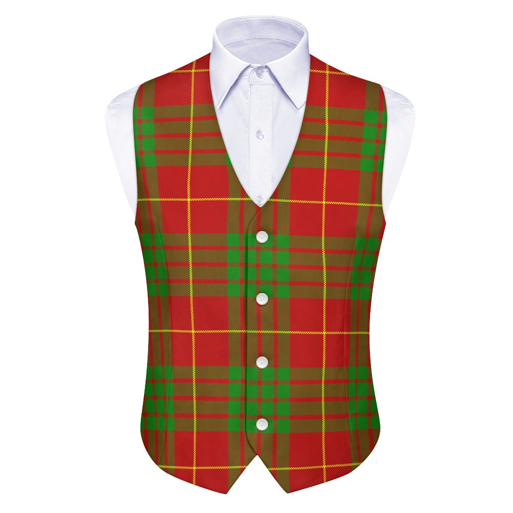 Clan Cameron Tartan Suit vest jacket