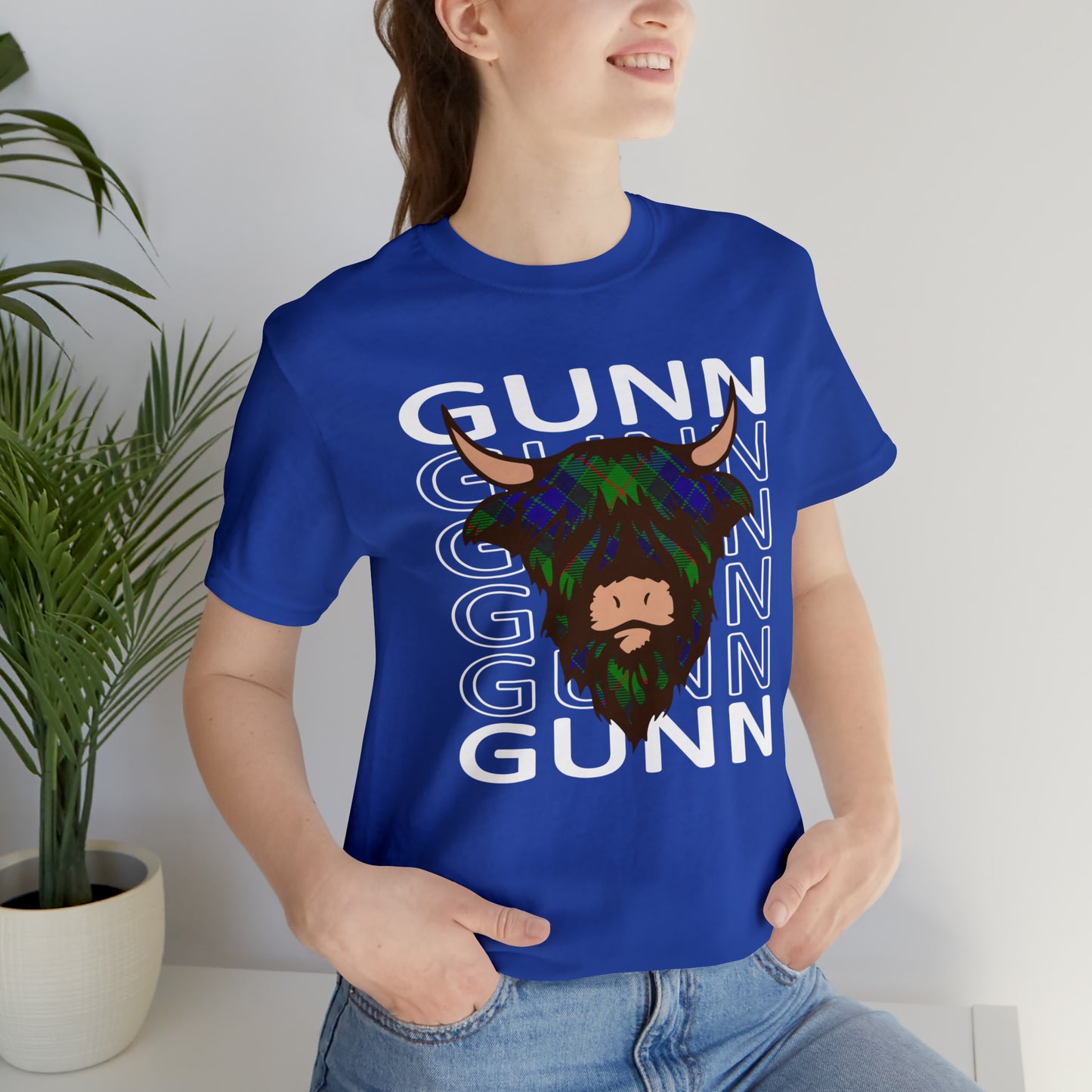 Clan Gunn | Hairy Coo | Unisex T-Shirt