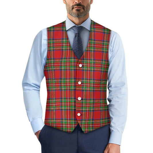 Clan Stewart Tartan Waistcoat