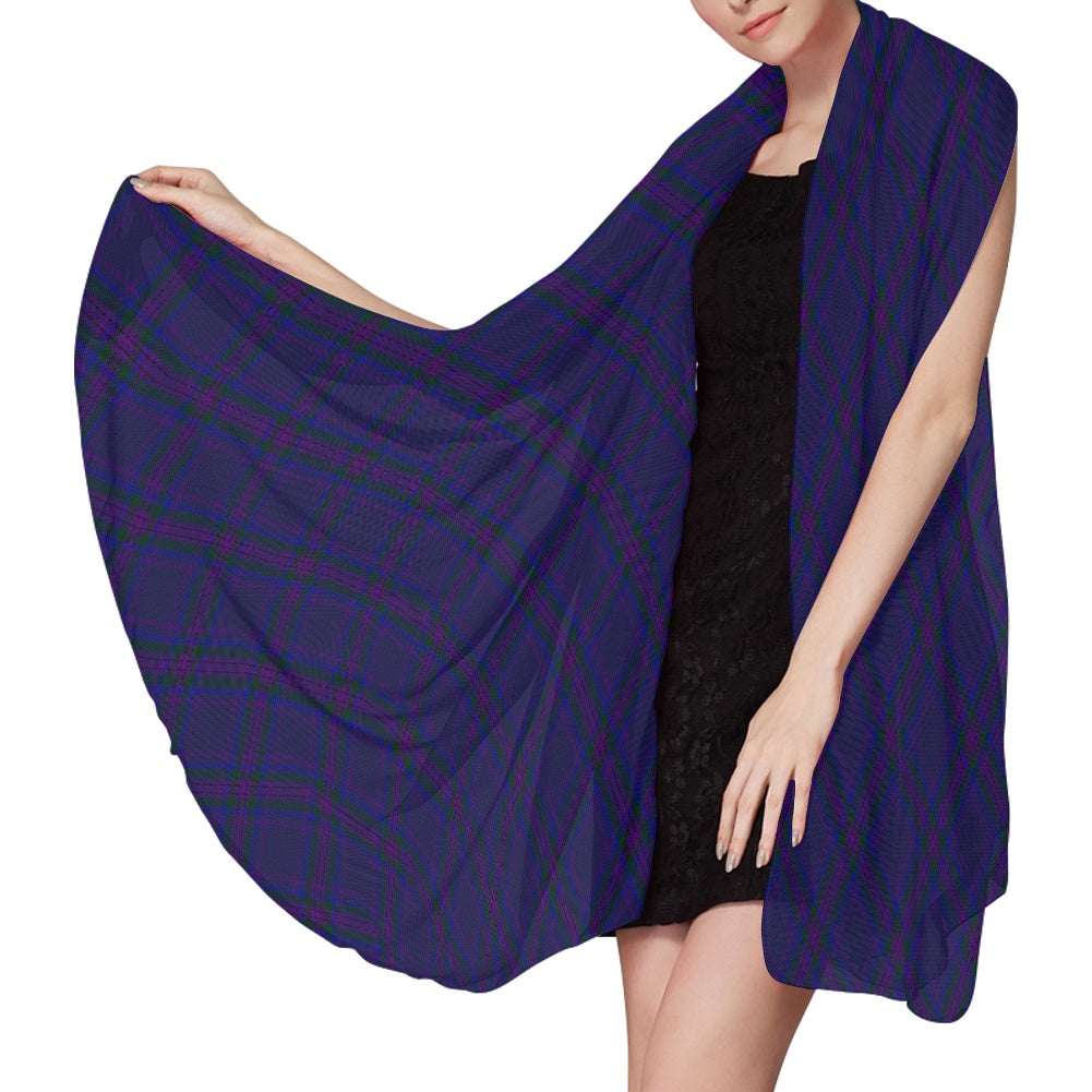 Spirit of Scotland Tartan Bias Chiffon Scarf