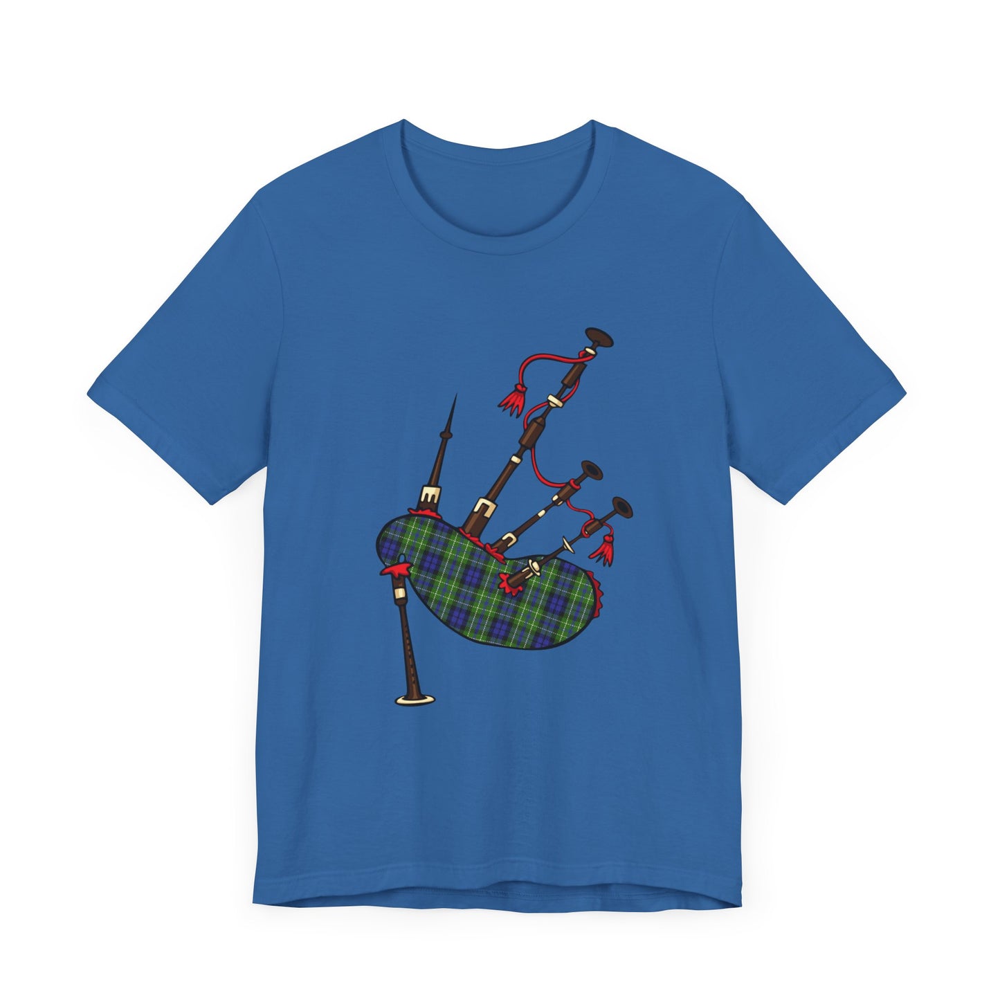 Clan MacNeill of Gigha Tartan Bagpipes | Unisex T-Shirt