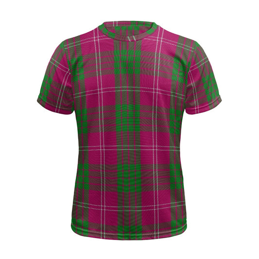 Clan Crawford Tartan Football Shirt