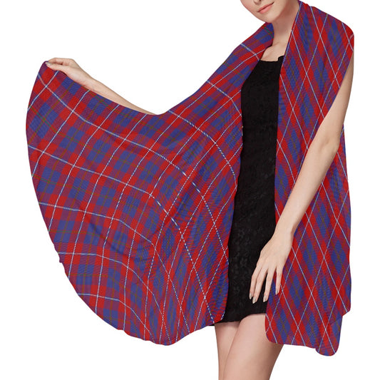 District Galloway Tartan Chiffon Scarf