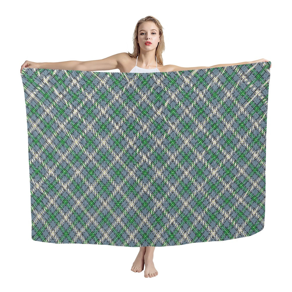 Clan MacDowall Tartan Bias Chiffon Scarf