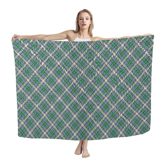 Clan MacDowall Tartan Bias Chiffon Scarf