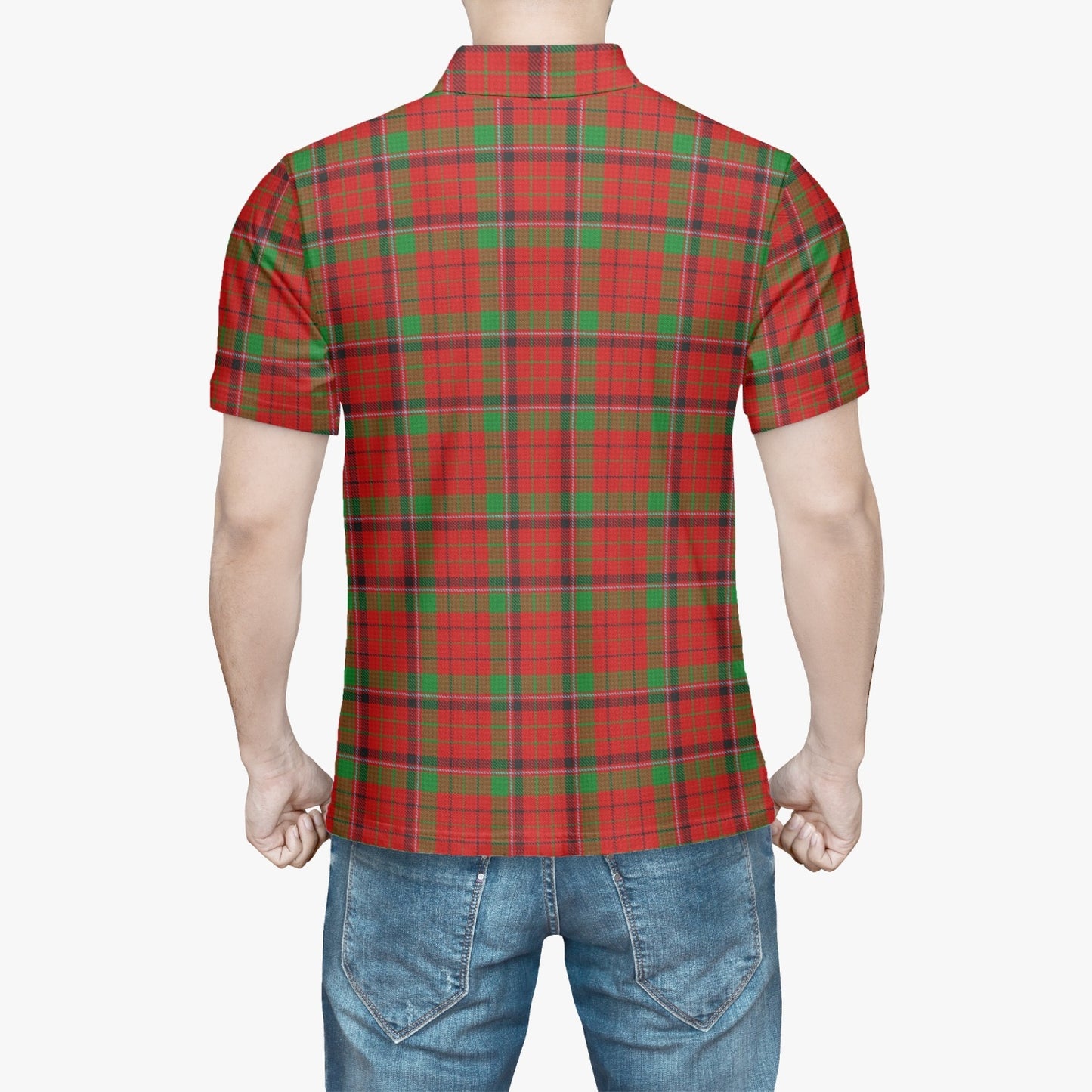 Clan Nicholson Tartan Polo Shirt