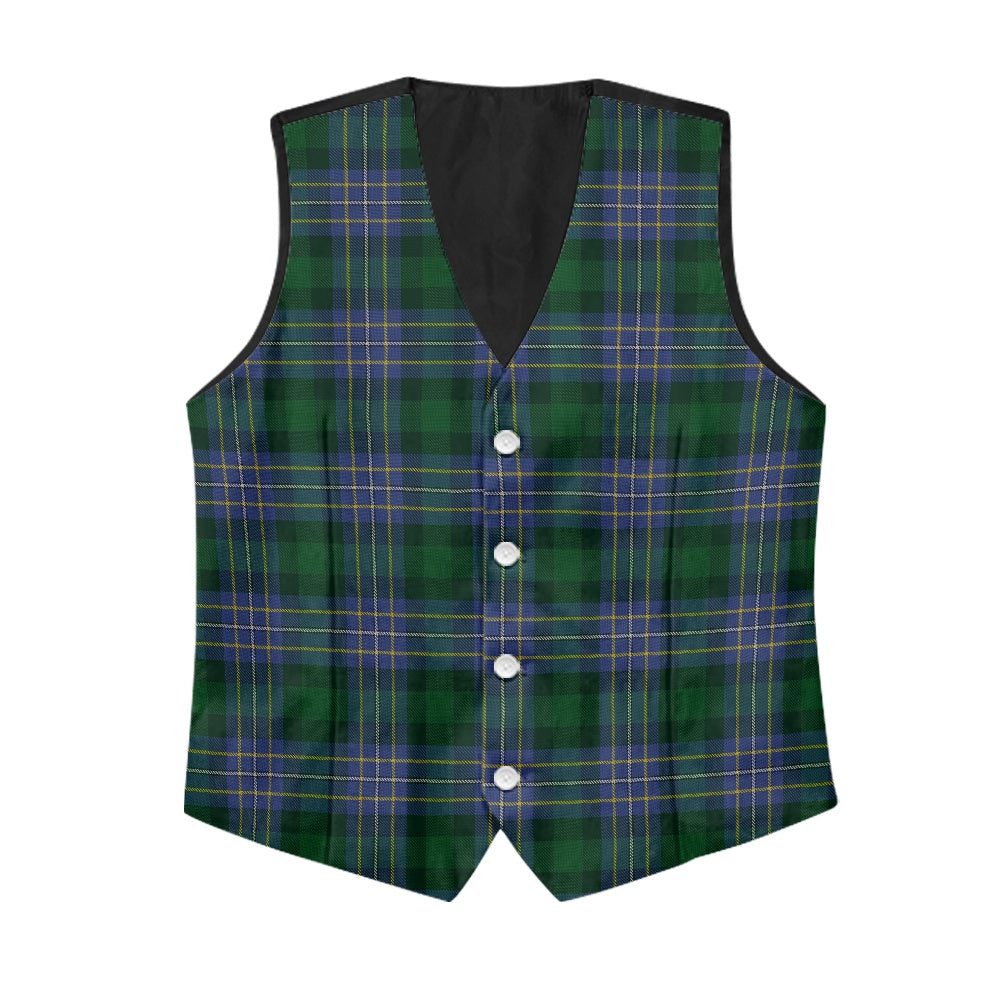 Clan Hughes Tartan Suit vest jacket