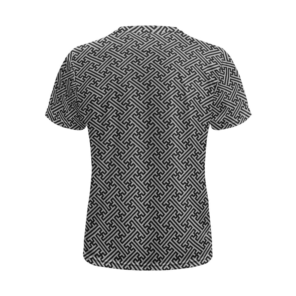 Japanese Wagara - Black Sayagata - Football Shirt