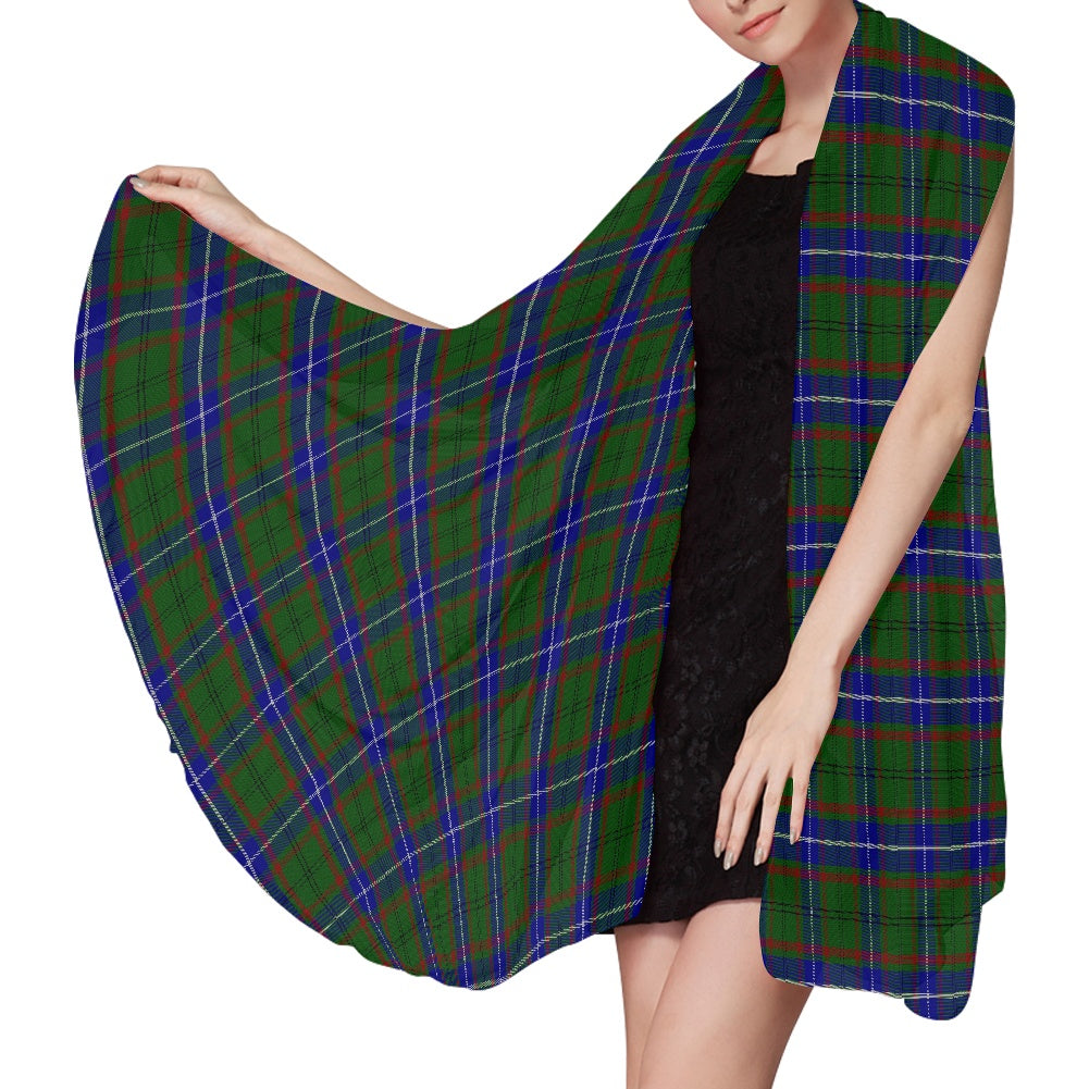 Clan Lee Tartan Chiffon Scarf