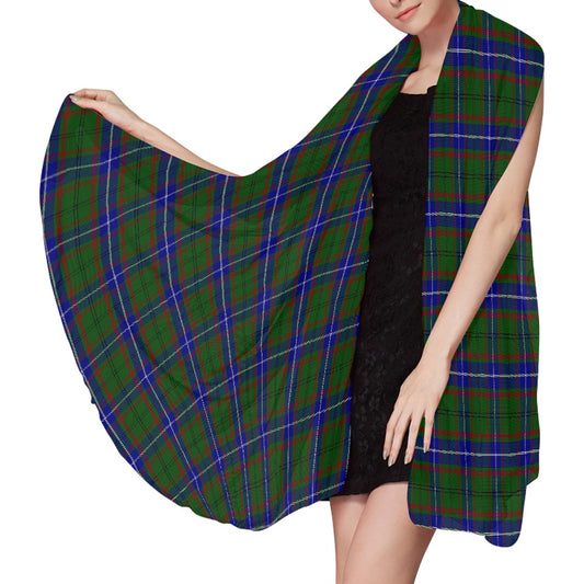 Clan Lee Tartan Chiffon Scarf