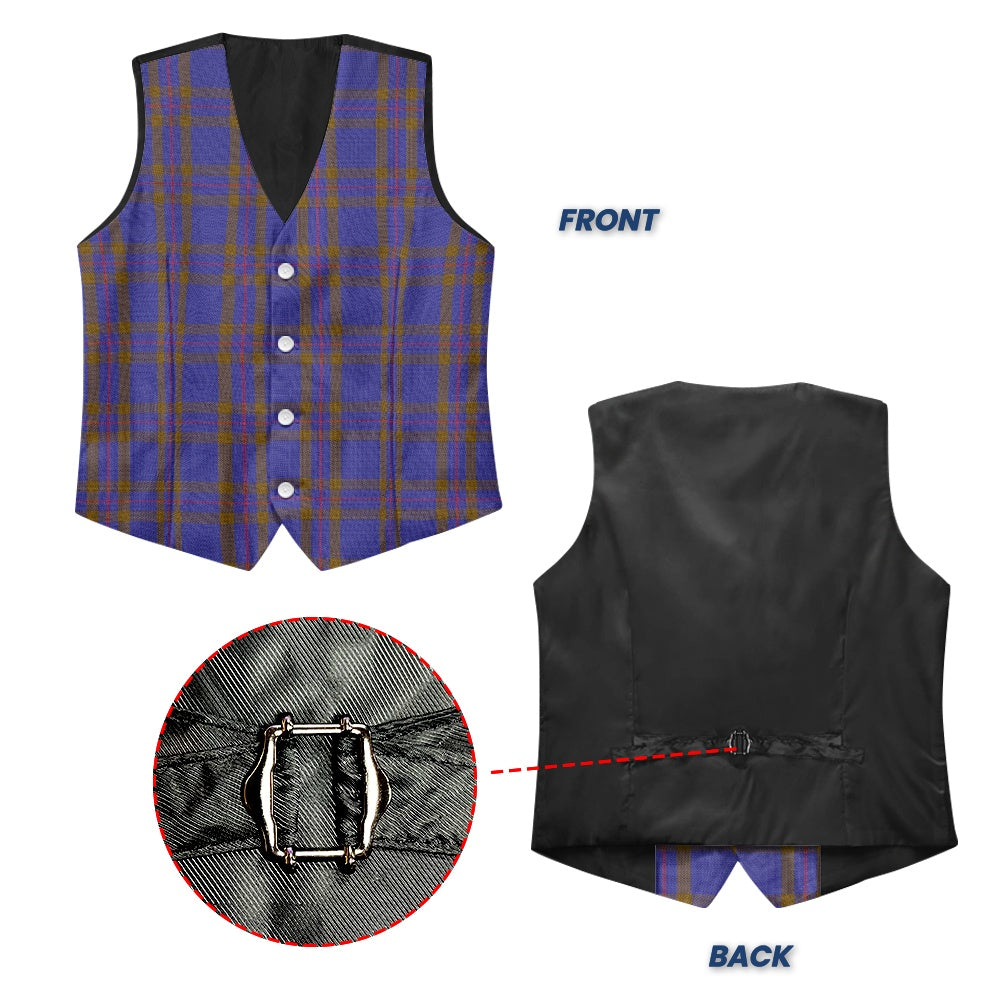 Clan Elliott Tartan Suit vest jacket