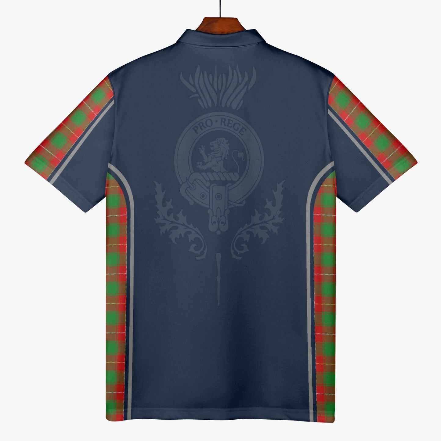 Clan MacFie Crest & Tartan Polo Shirt