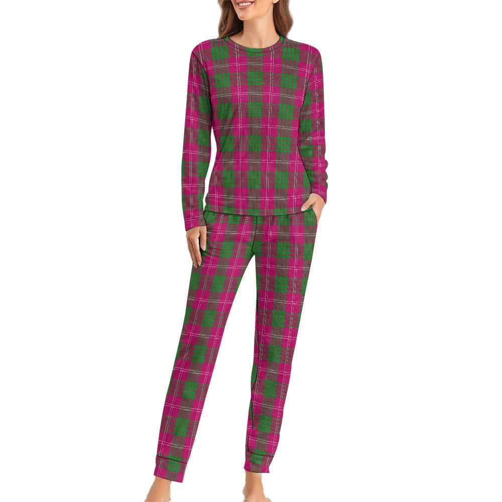 Clan Crawford Tartan Women's Pajama Set