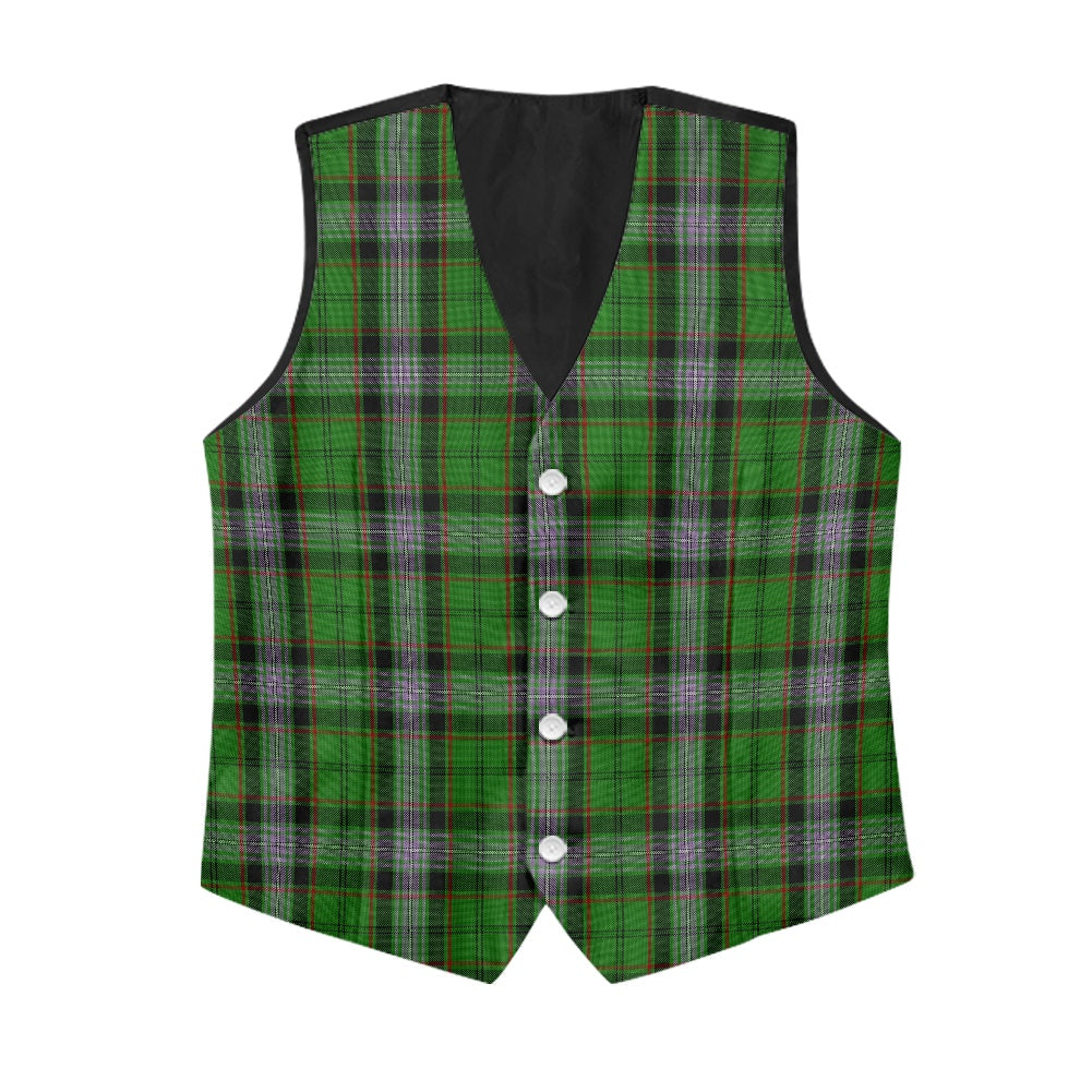 Clan Moss Tartan Suit vest jacket