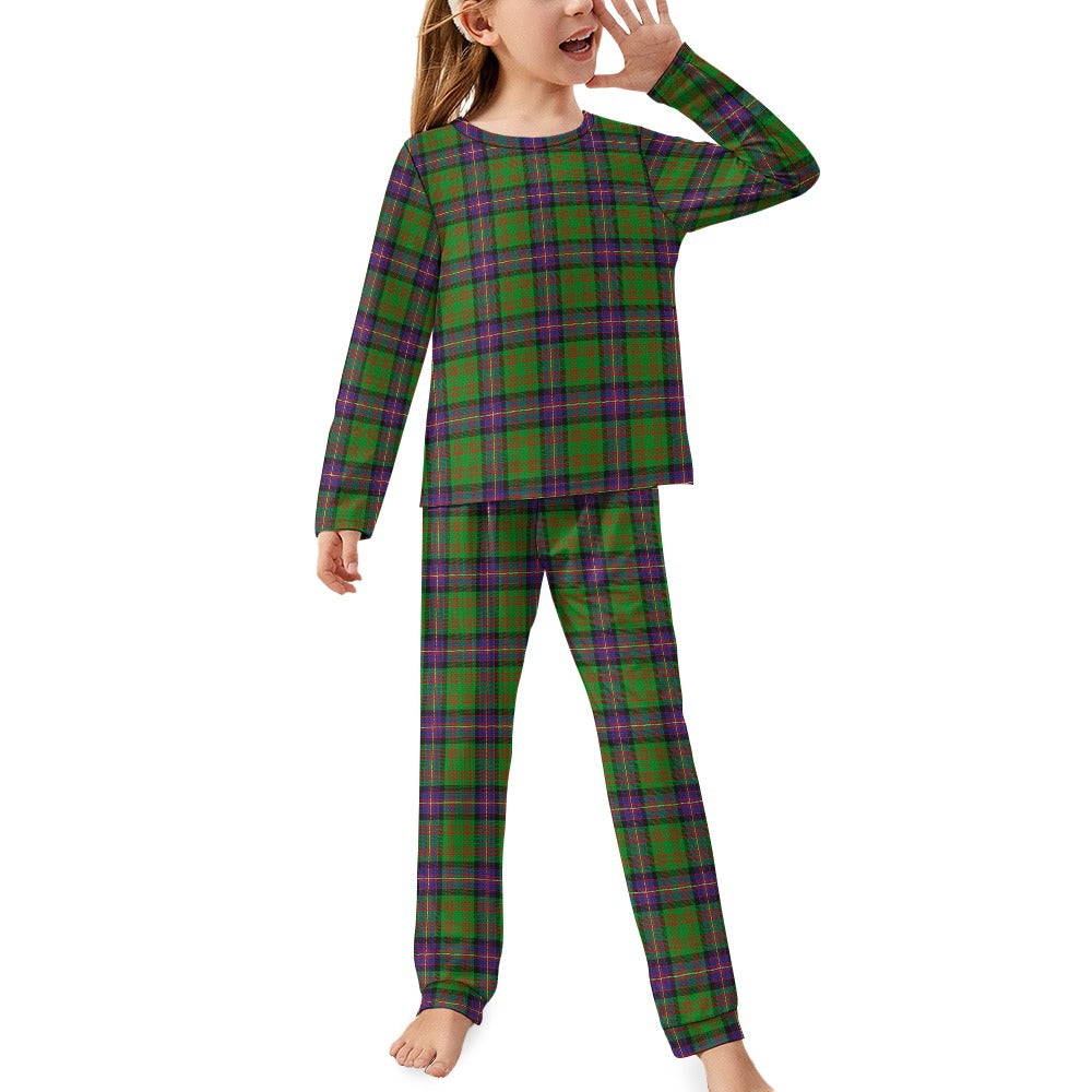 Clan Cochrane Tartan Girl's Pajama suit