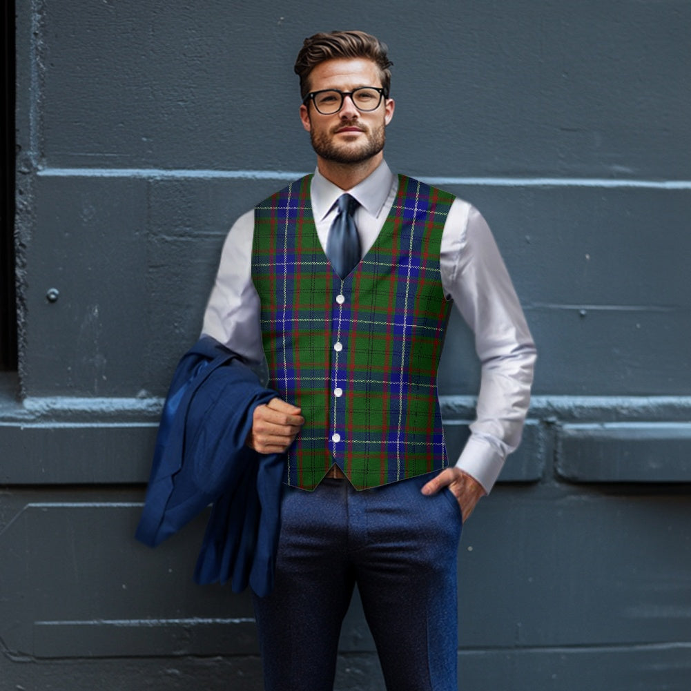 Clan Lee Tartan Suit vest jacket