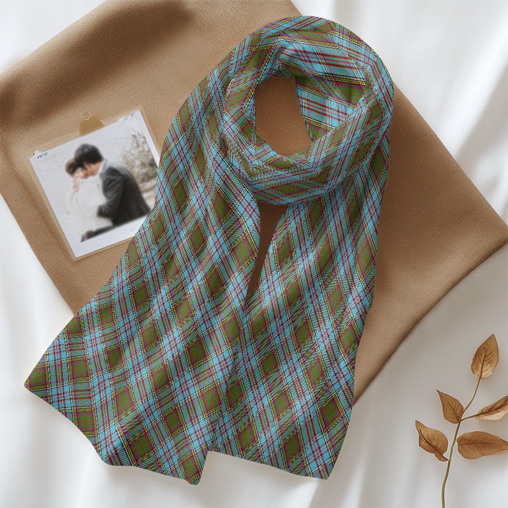 Clan Anderson Tartan Fluffy scarf
