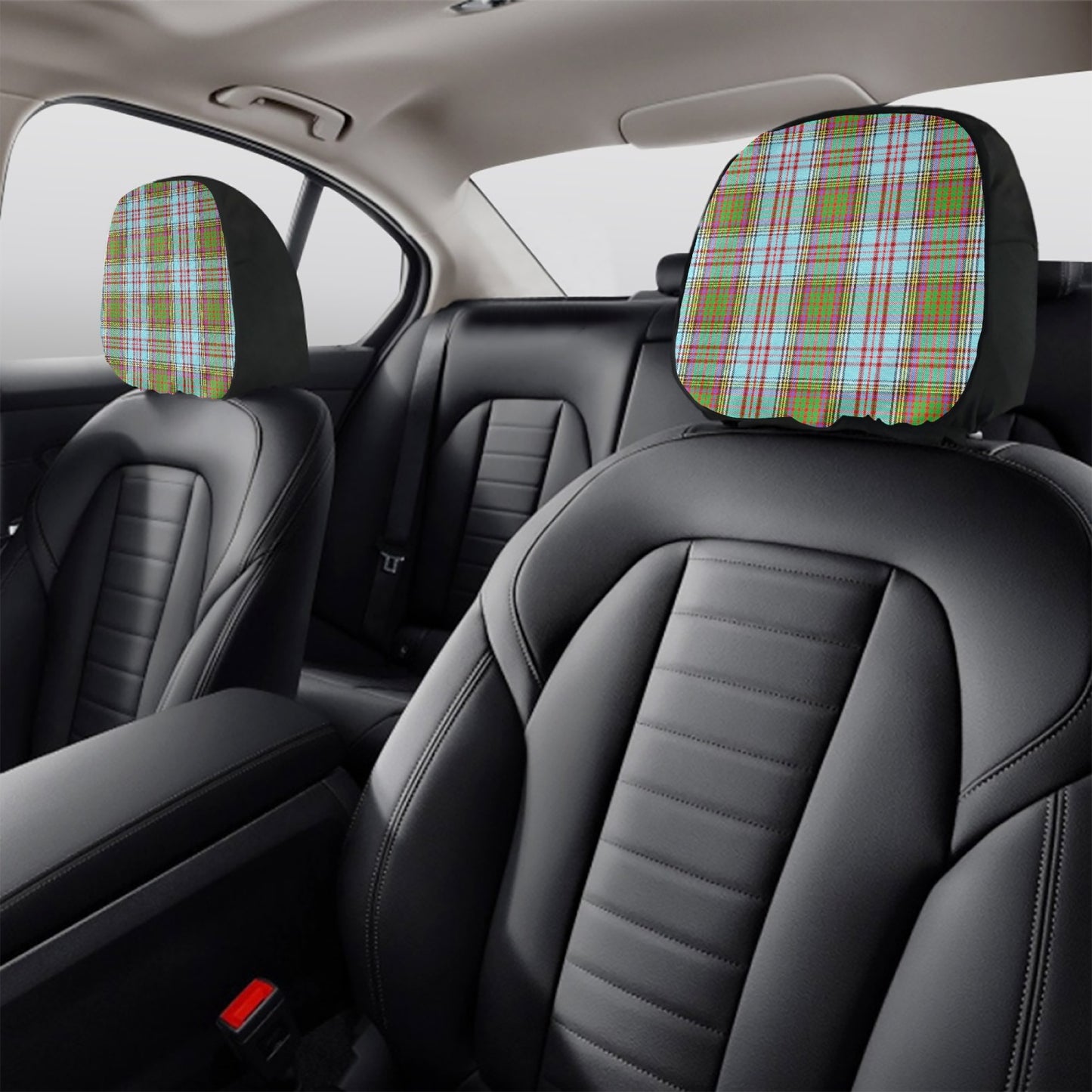 Clan Anderson Car Headrest Covers - 2Pcs