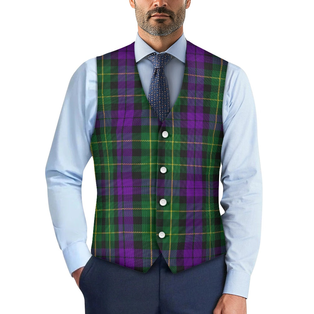 Clan Abercrombie Tartan Suit vest jacket