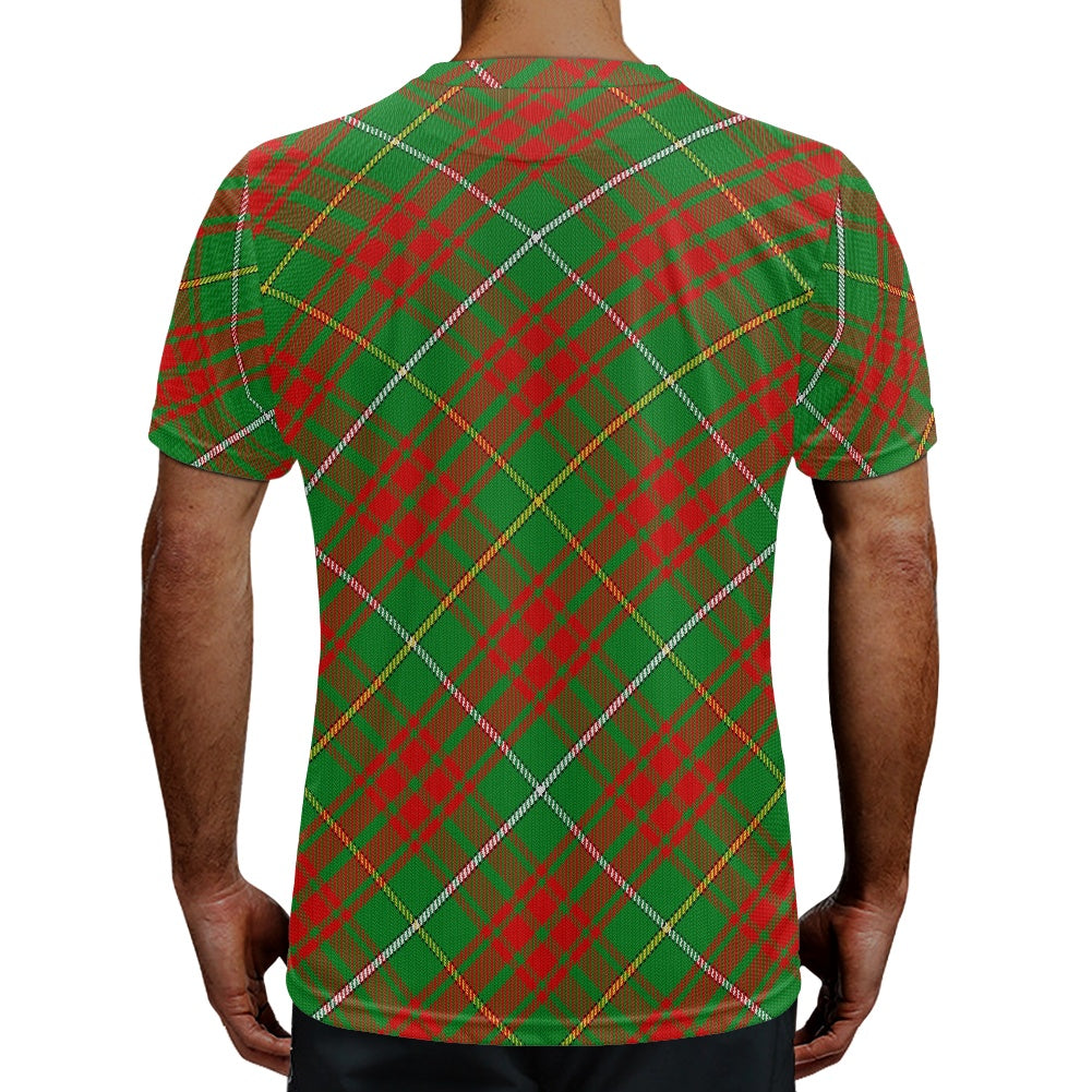 Clan Bruce Tartan Football Shirt