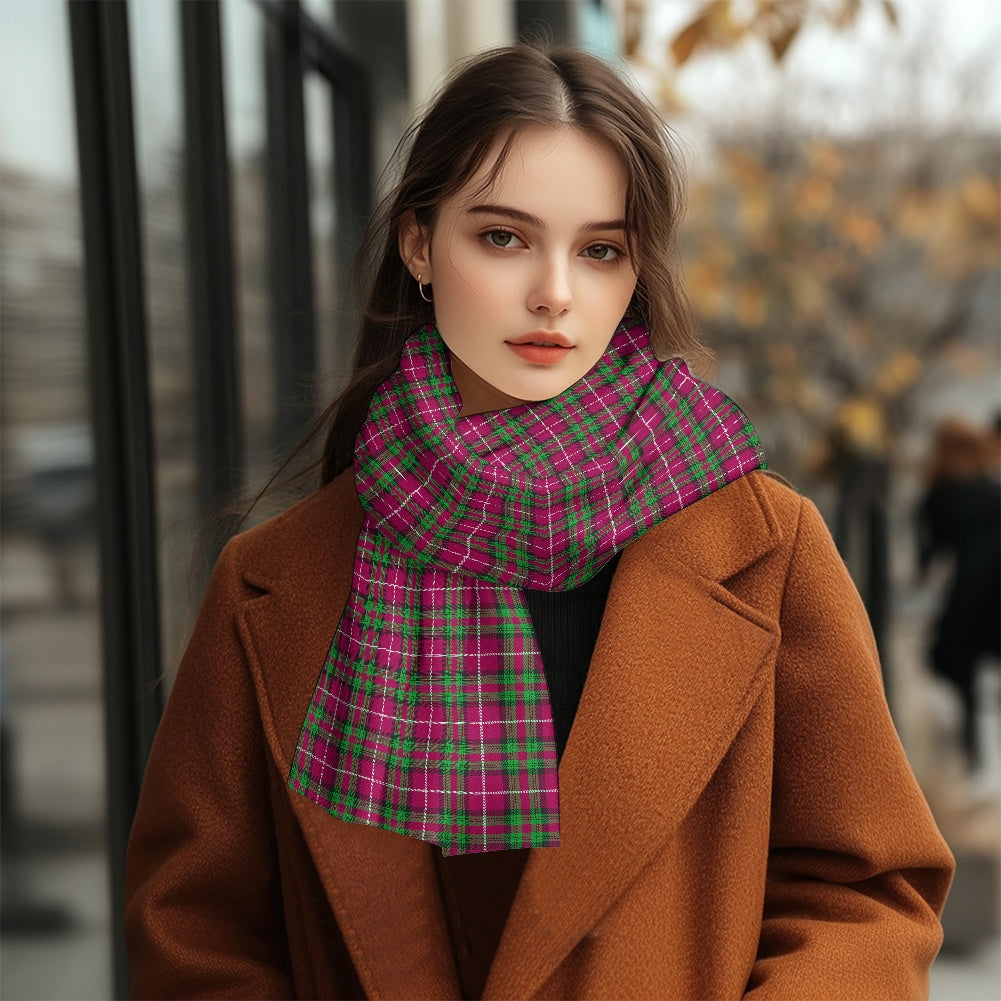 Clan Stewart of Bute Tartan Fluffy scarf
