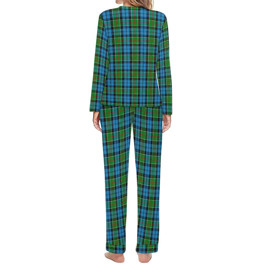 Clan Colquhoun Tartan Women's Pajama Set