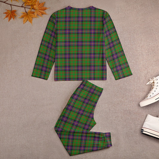 Clan Cochrane Tartan Girl's Pajama suit