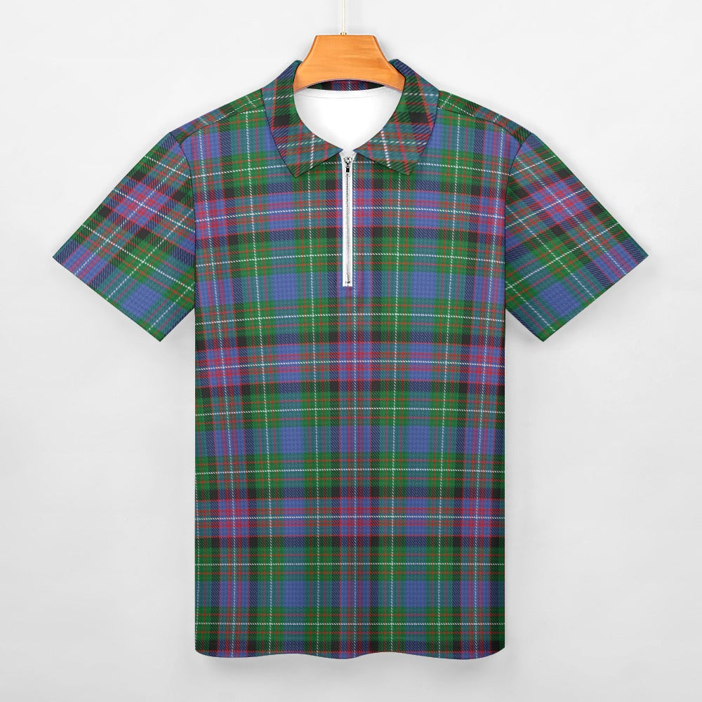 Clan Rankin Tartan Short sleeve polo shirt