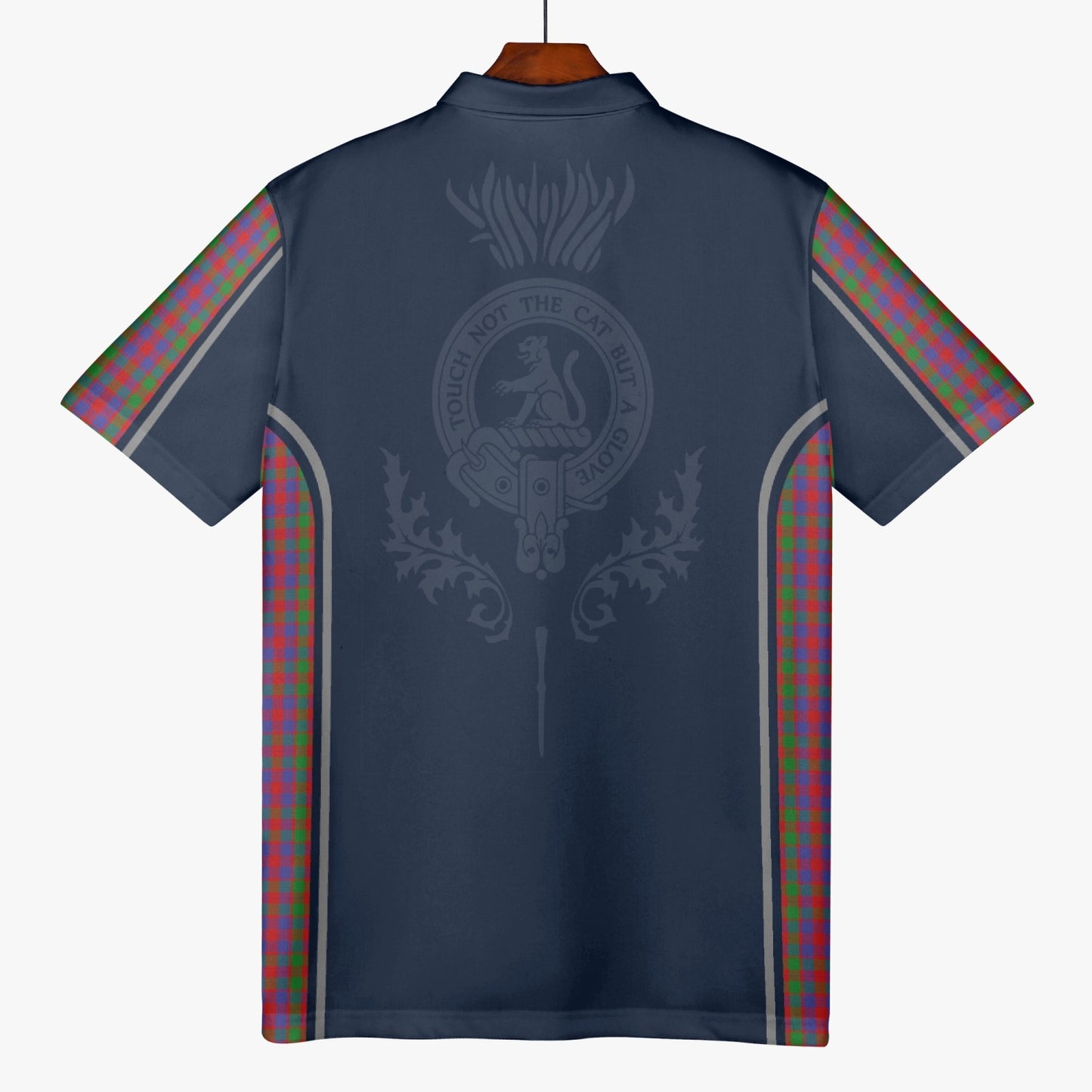 Clan MacGowan Crest & Tartan Polo Shirt