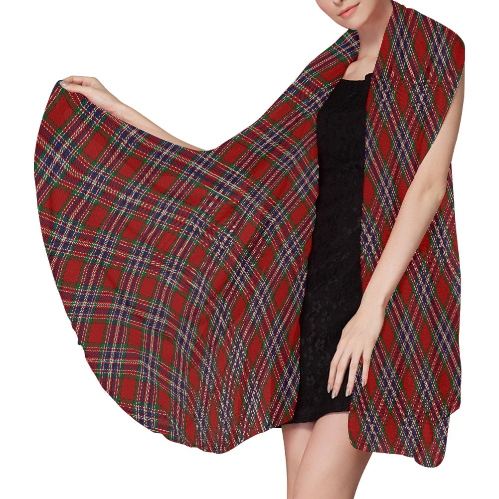 Clan MacFarlane Tartan Chiffon Scarf