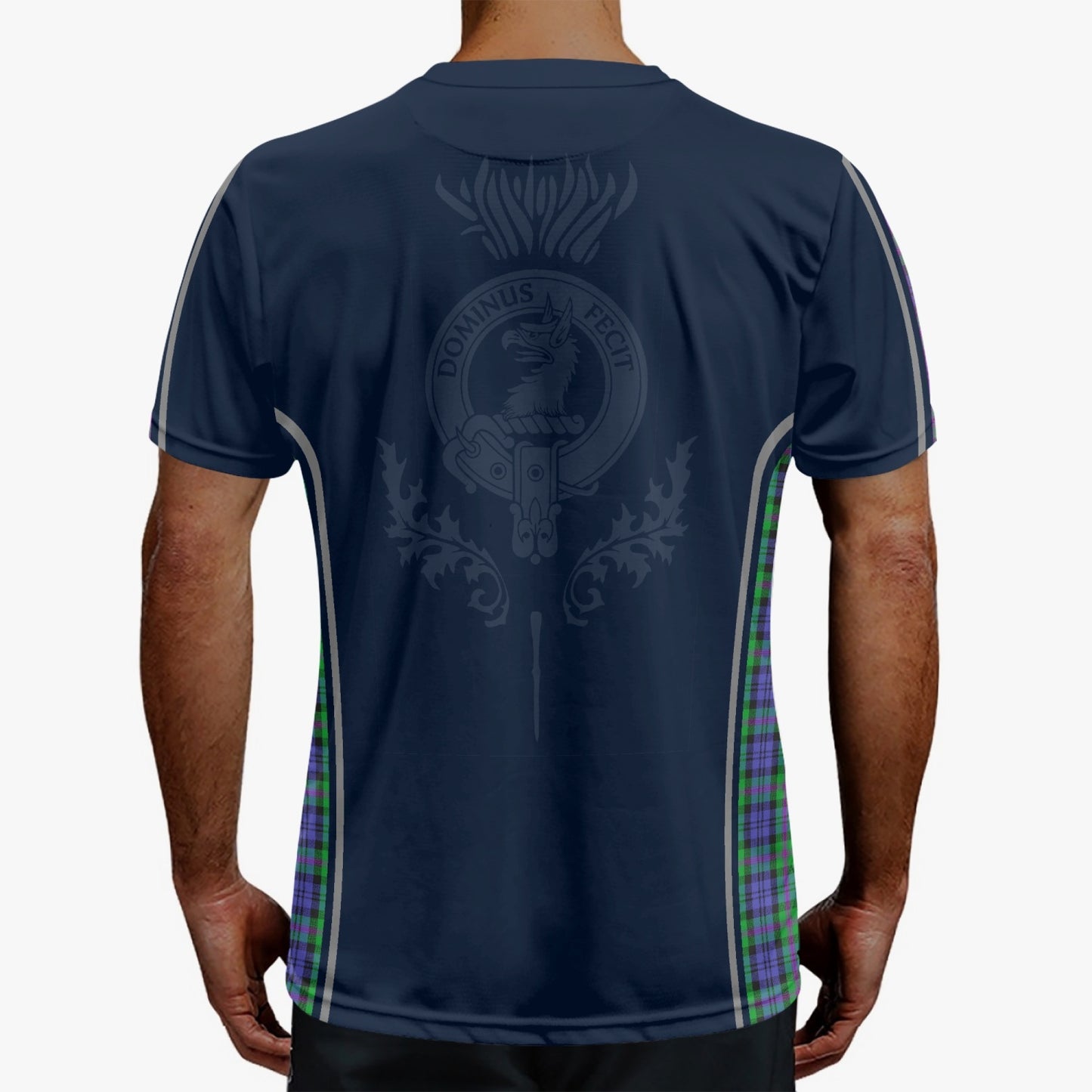 Clan Baird Crest & Tartan Soccer Jersey (AOP)