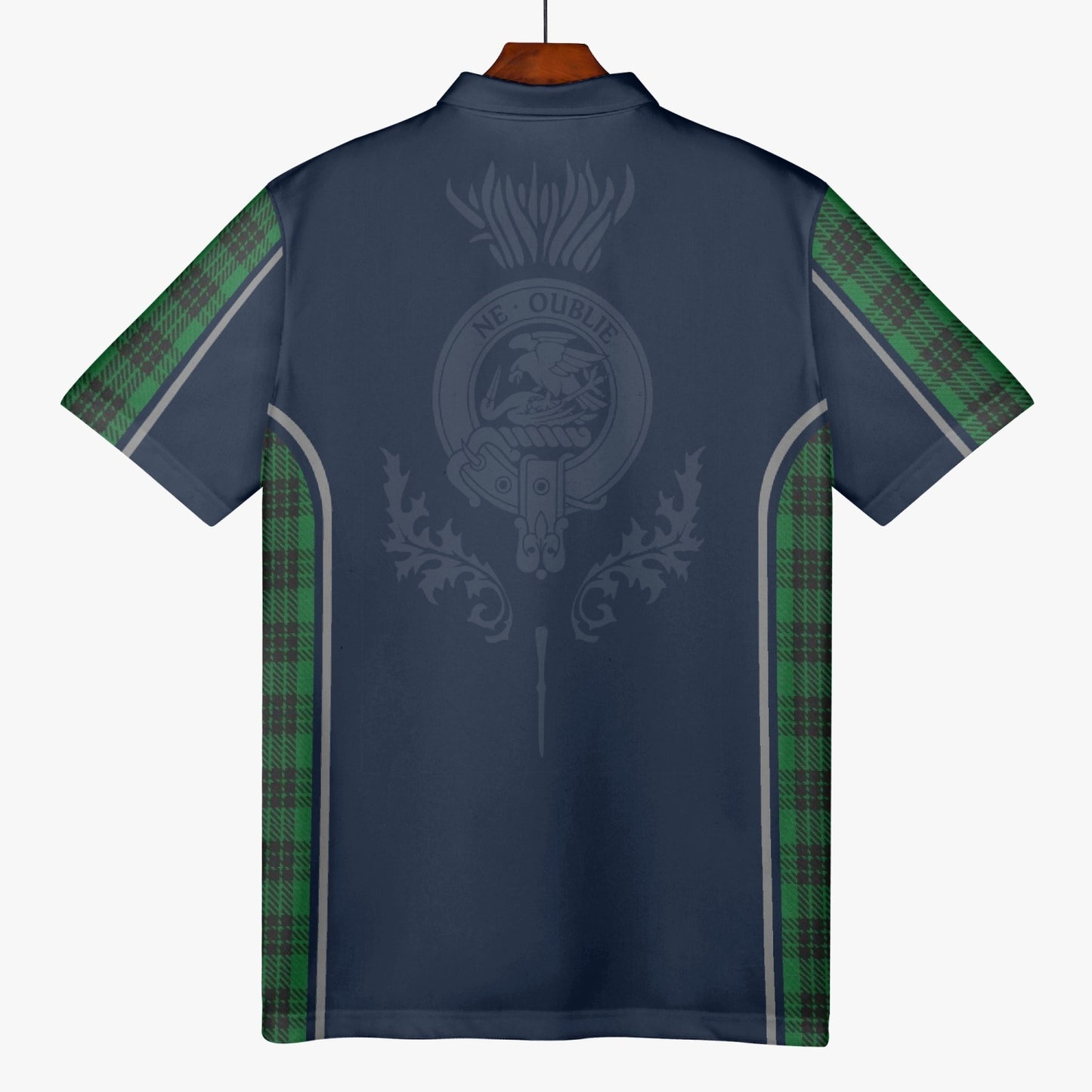 Clan Graham Crest & Tartan Polo Shirt