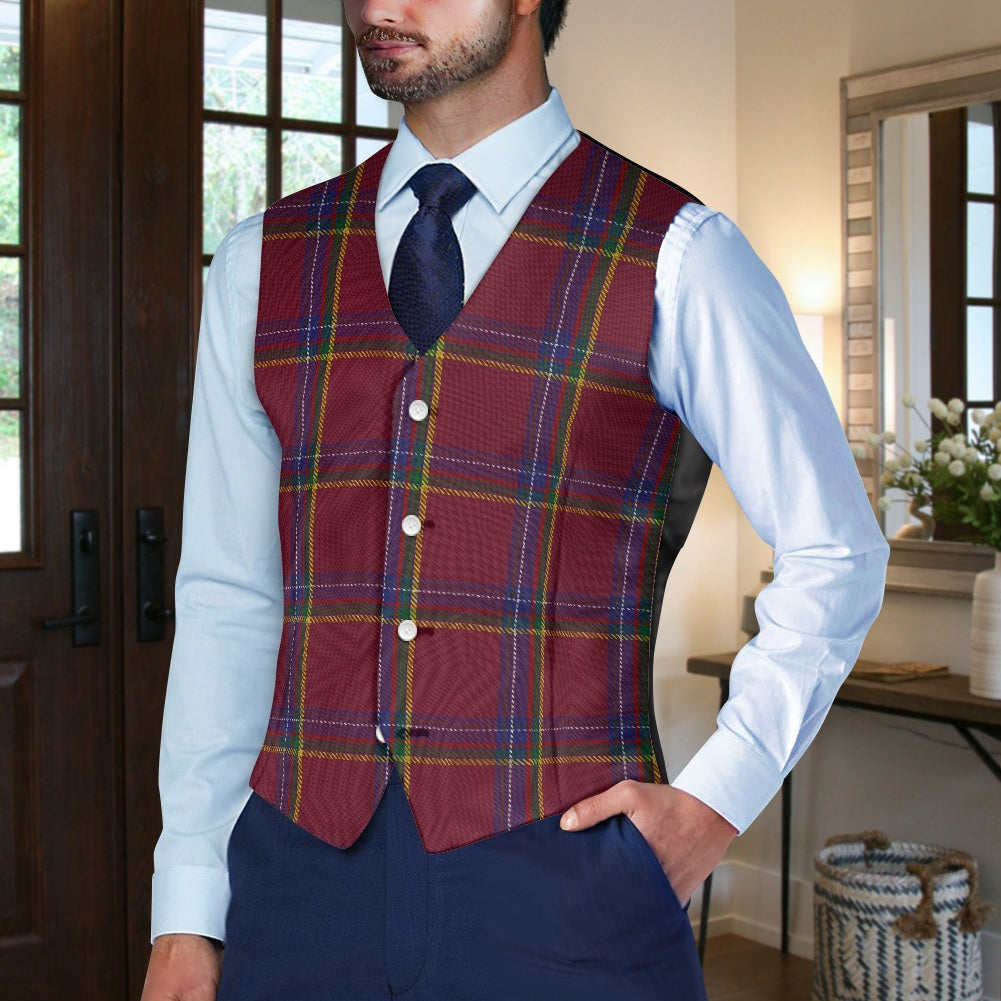 Langholm Millennium Tartan Suit vest jacket